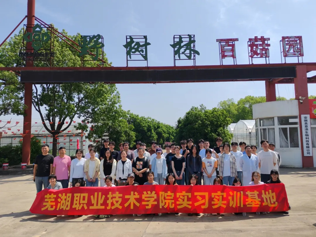 把课堂搬进大棚！芜湖职业技术学院与野树林的产教融合育出